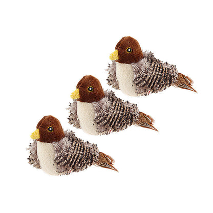 Interactive Chirping Bird Toy for Cats