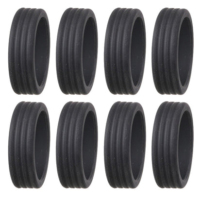Set of 8 Wheel Covers for Luggage Compartment