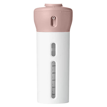 Portable Skin Care Dispenser Bottle - 4-in-1 Multi-Function