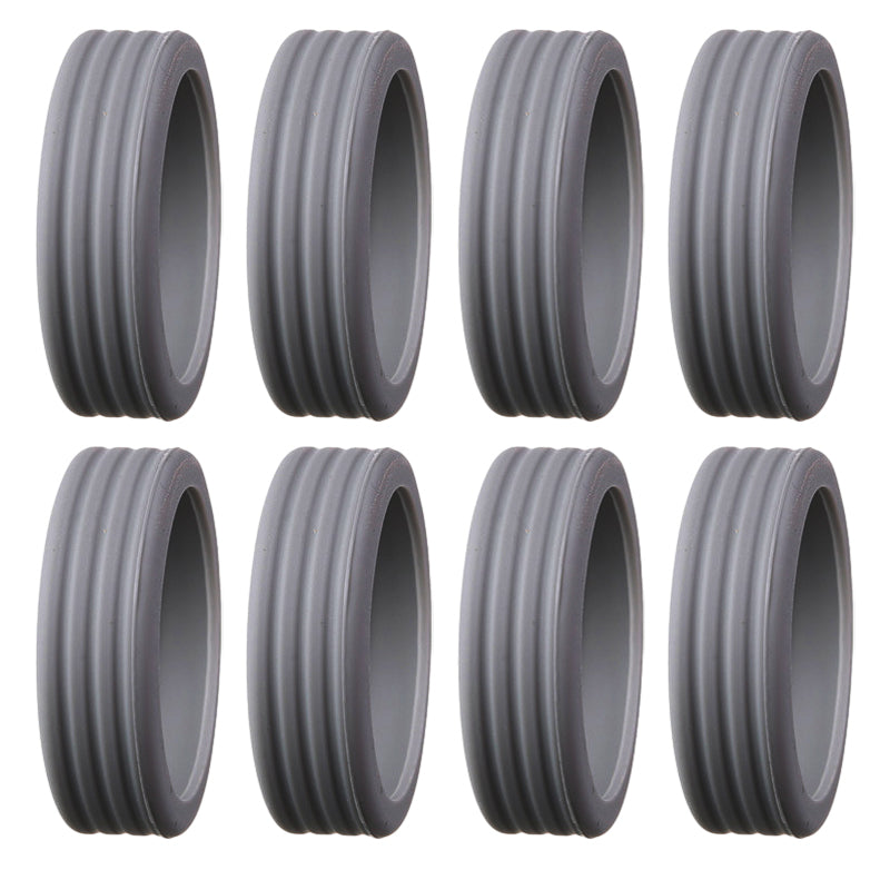 Set of 8 Wheel Covers for Luggage Compartment