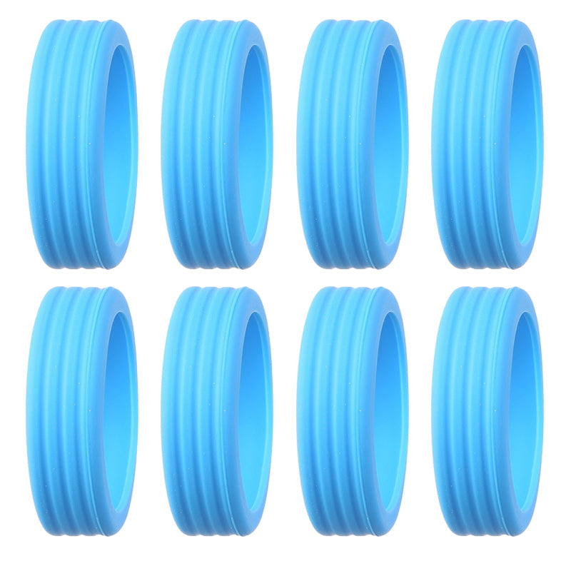 Set of 8 Wheel Covers for Luggage Compartment