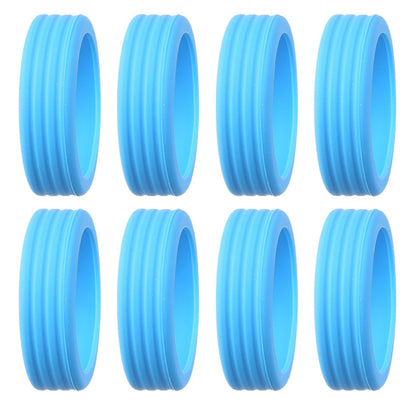 Set of 8 Wheel Covers for Luggage Compartment