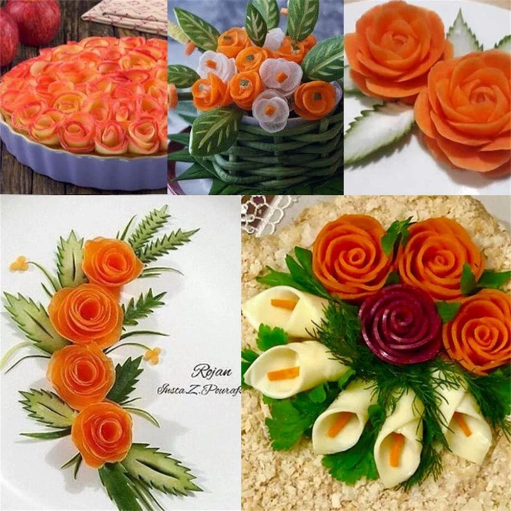 Versatile Vegetable Slicer for Healthy and Decorative Dishes