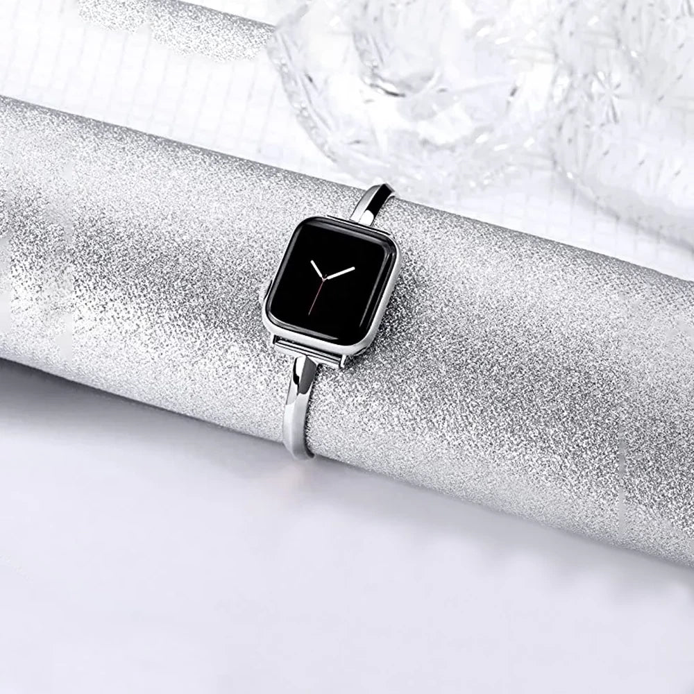 Adjustable Water-Resistant Women's Watch Band in Luxury Stainless Steel