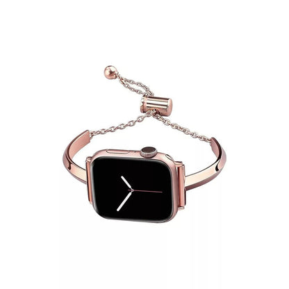 Adjustable Water-Resistant Women's Watch Band in Luxury Stainless Steel