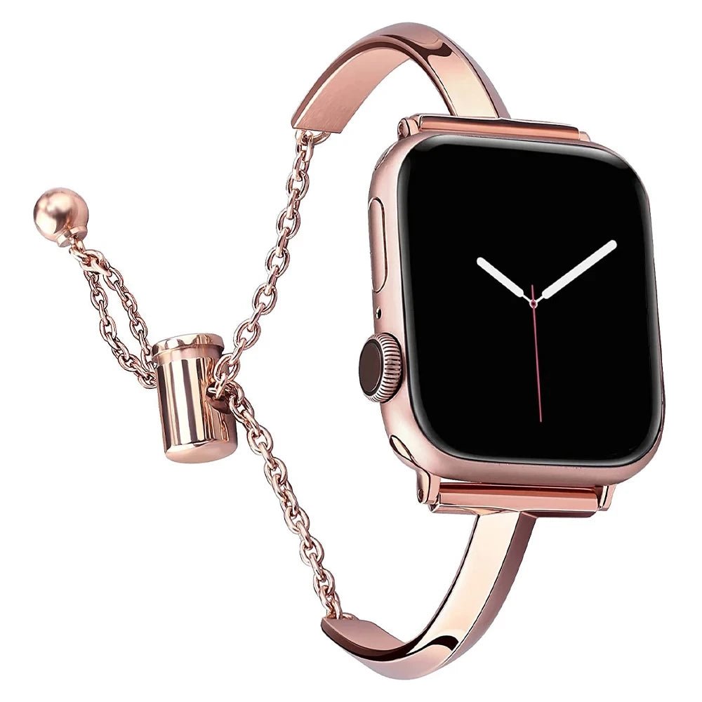 Adjustable Water-Resistant Women's Watch Band in Luxury Stainless Steel