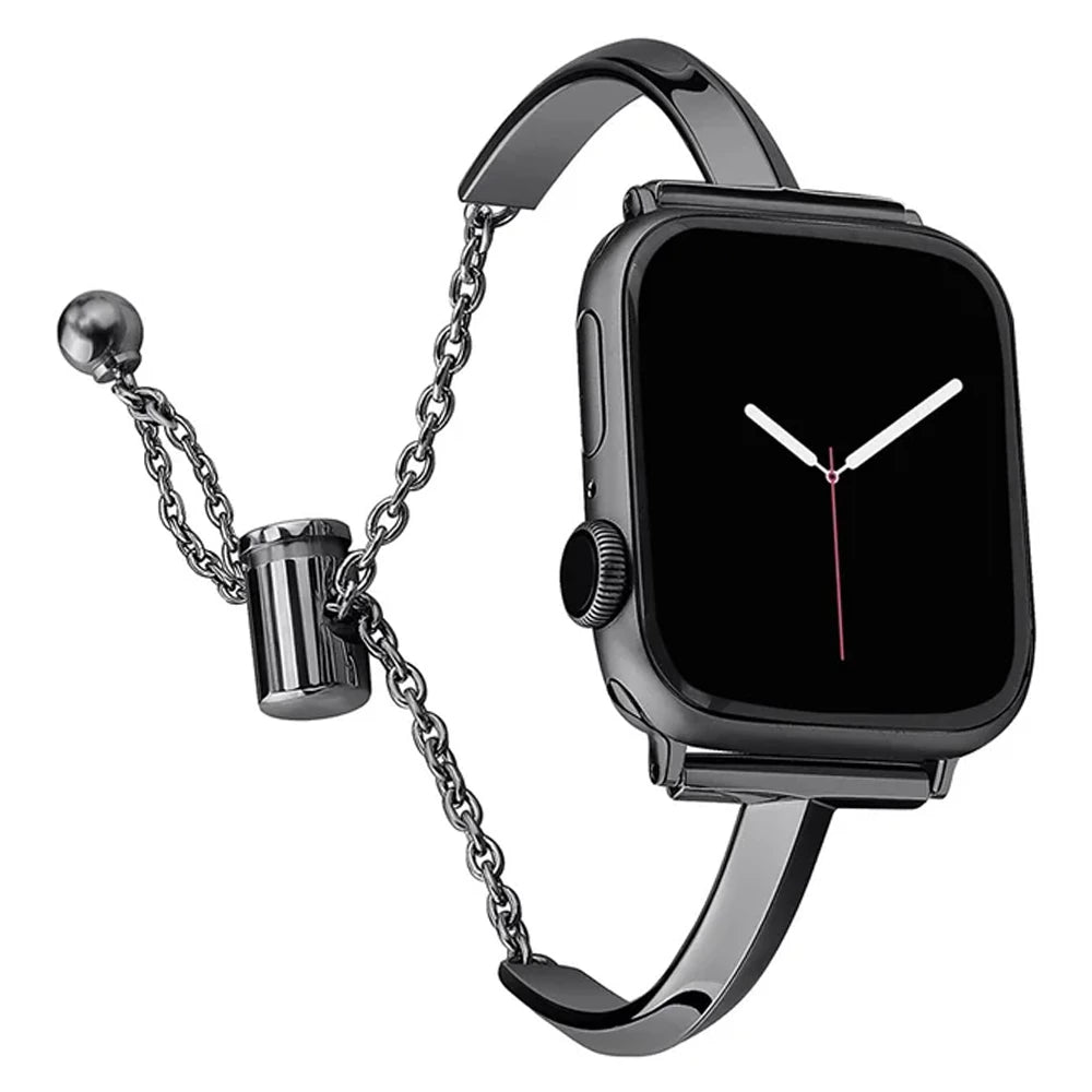 Adjustable Water-Resistant Women's Watch Band in Luxury Stainless Steel