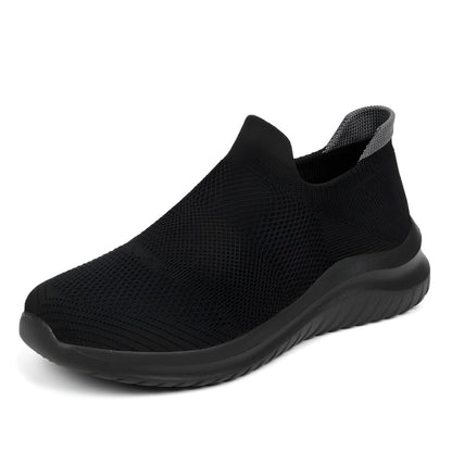 Women's Easy-On Sneakers with Breathable Knit and Soft Sole