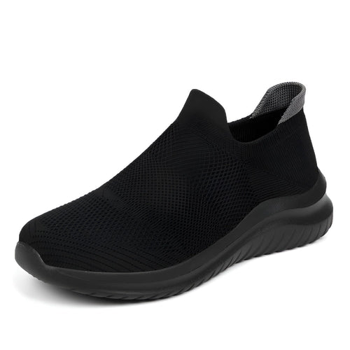 Women's Easy-On Sneakers with Breathable Knit and Soft Sole