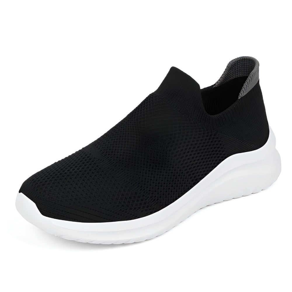 Women's Easy-On Sneakers with Breathable Knit and Soft Sole