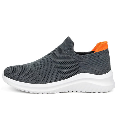 Women's Easy-On Sneakers with Breathable Knit and Soft Sole