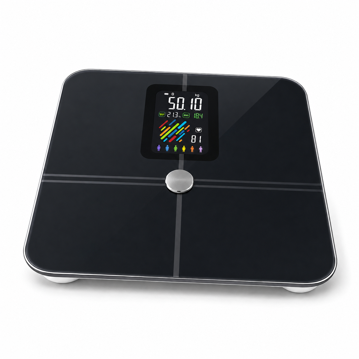 Body Weight Scale with Bluetooth App | 15 Measurements, VA Display, 400 lb Max