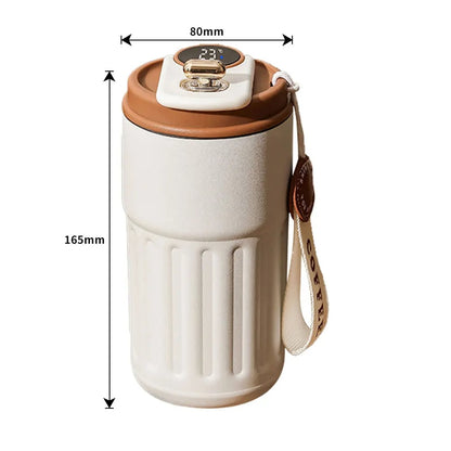 Precision Temperature Travel Mug – 450ml Insulated Design with LED Display