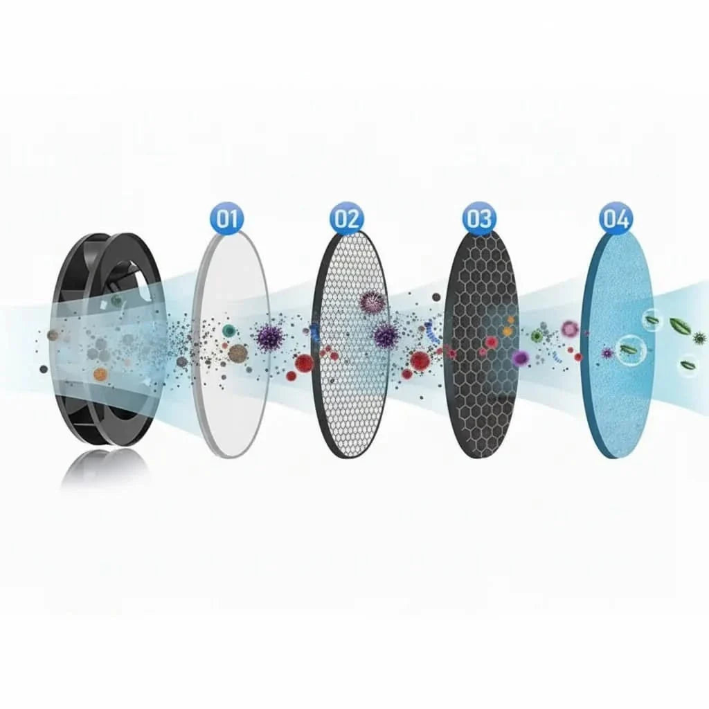 Smokeless Ashtray Air Purifier with Powerful Filter