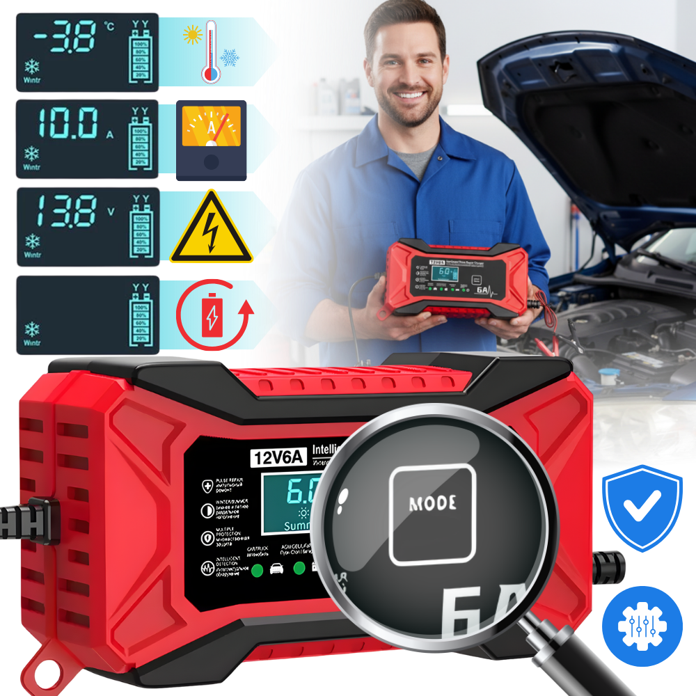 Reliable 12V Battery Revitalizer for All Seasons