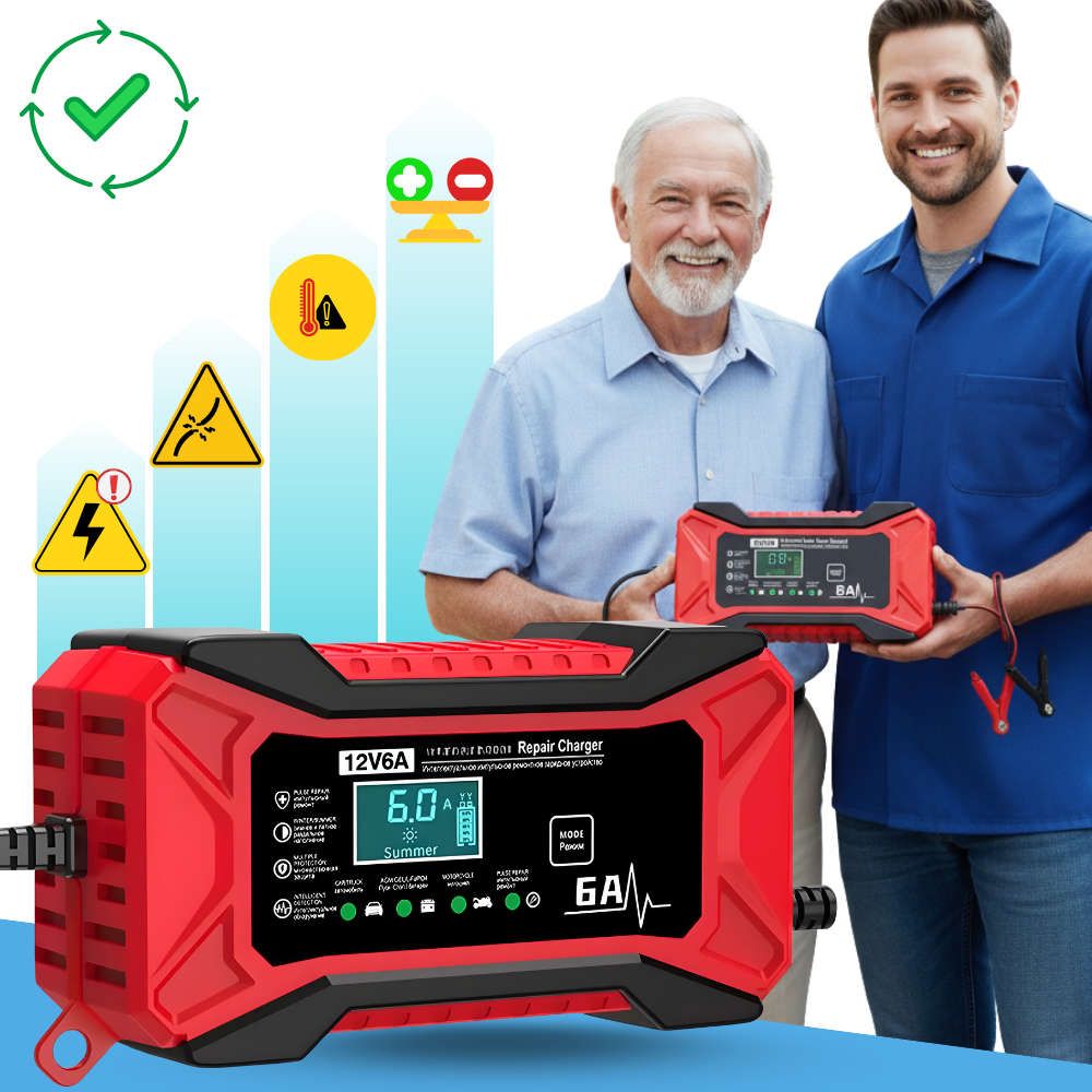 Reliable 12V Battery Revitalizer for All Seasons