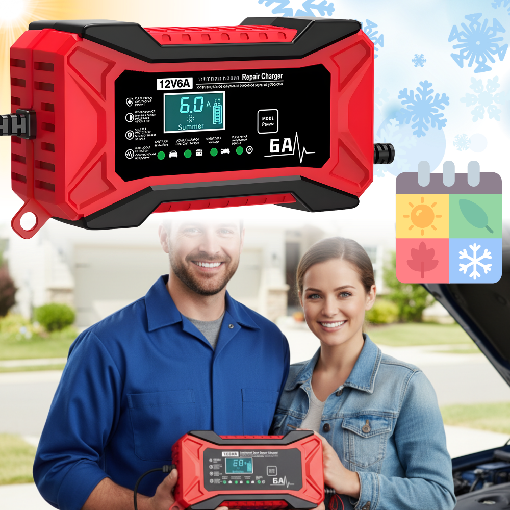 Reliable 12V Battery Revitalizer for All Seasons