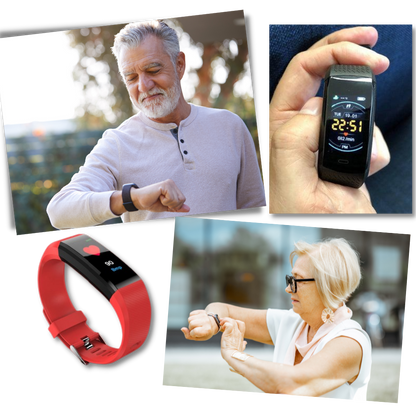 Senior Smartwatch - User-Friendly - Health and Fitness Monitoring