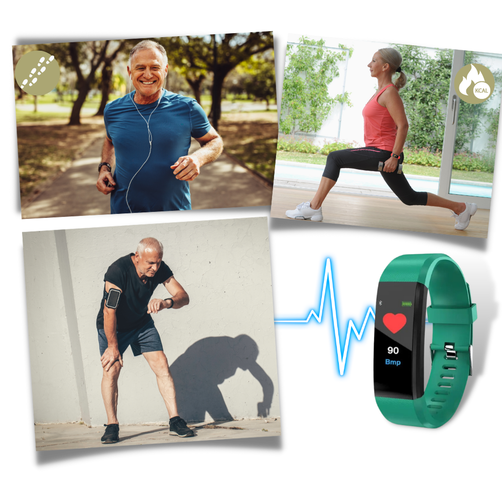 Senior Smartwatch - User-Friendly - Health and Fitness Monitoring