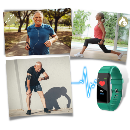 Senior Smartwatch - User-Friendly - Health and Fitness Monitoring