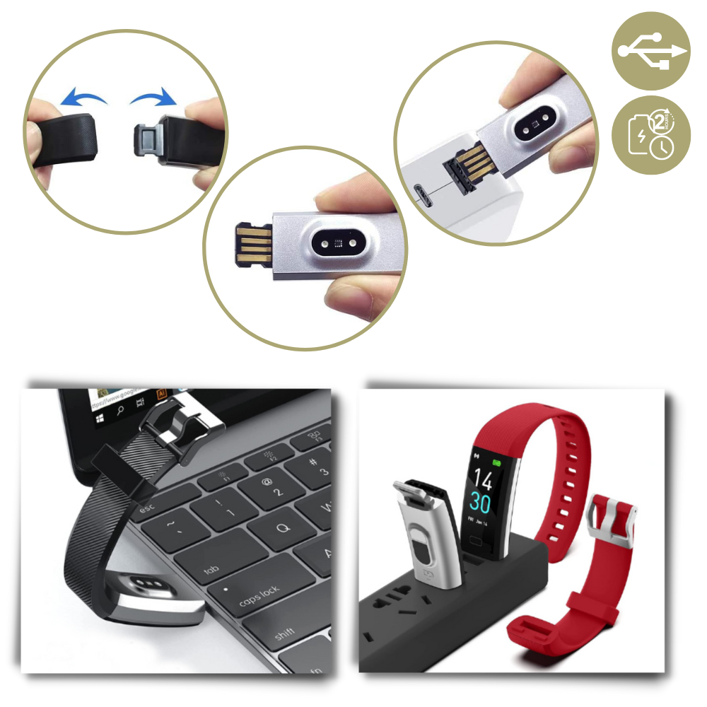 Senior Smartwatch - User-Friendly - Health and Fitness Monitoring