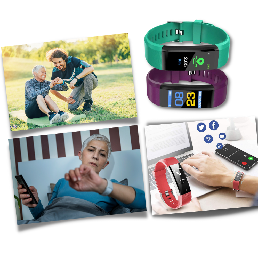 Senior Smartwatch - User-Friendly - Health and Fitness Monitoring