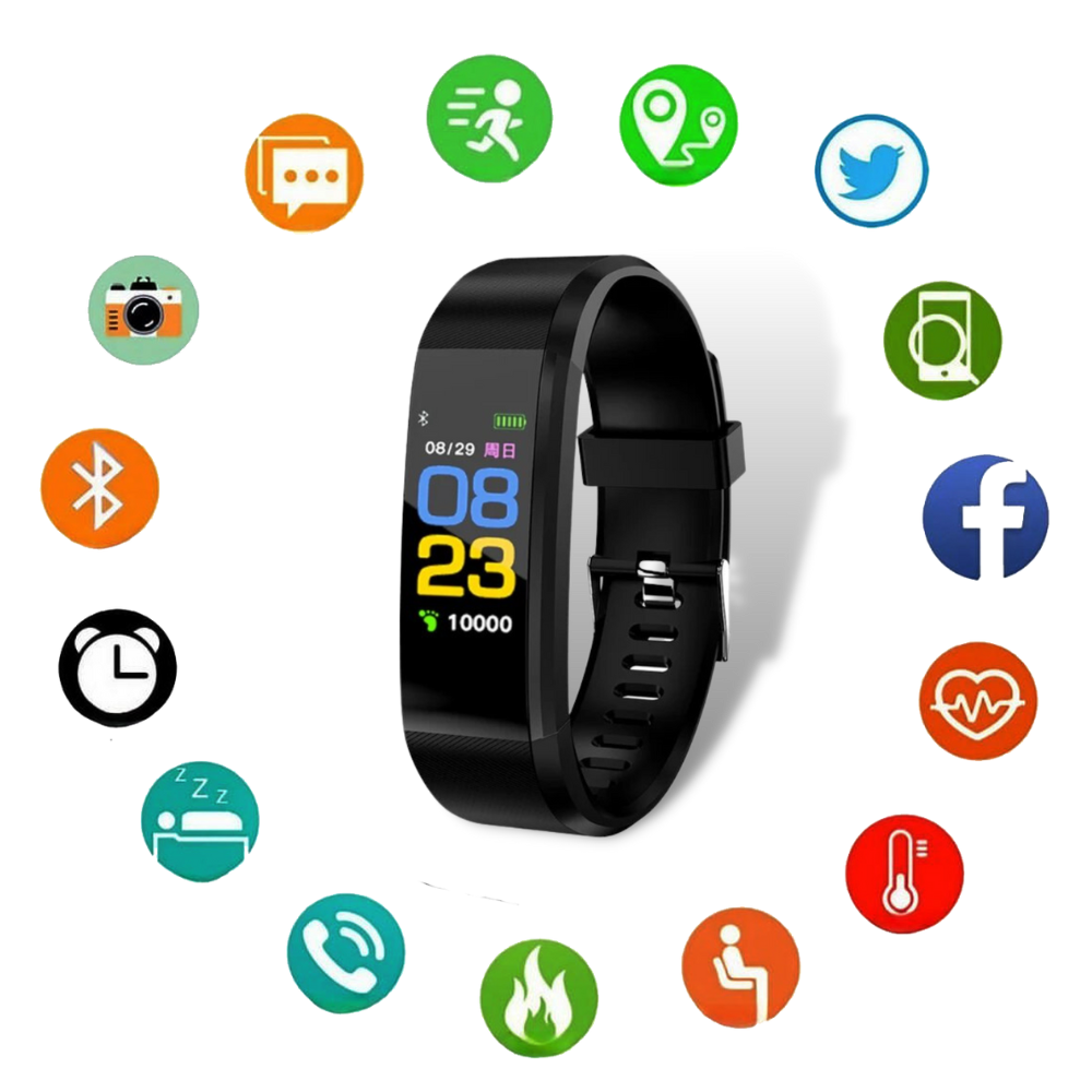 Senior Smartwatch - User-Friendly - Health and Fitness Monitoring