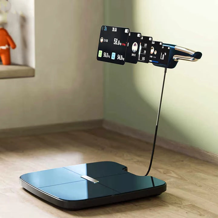 Smart Body Composition Scale with 8 Electrodes, Wi-Fi & Bluetooth, 400 lb Capacity