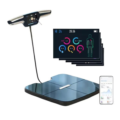 Smart Body Composition Scale with 8 Electrodes, Wi-Fi & Bluetooth, 400 lb Capacity