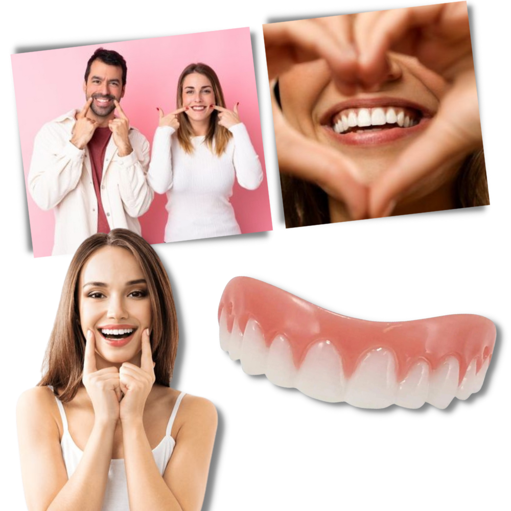 Snap-On Dental Veneers for Instant Smile Enhancement