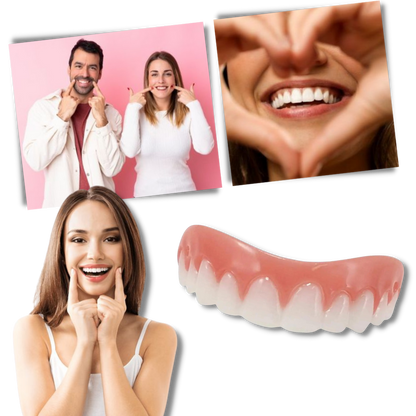 Snap-On Dental Veneers for Instant Smile Enhancement
