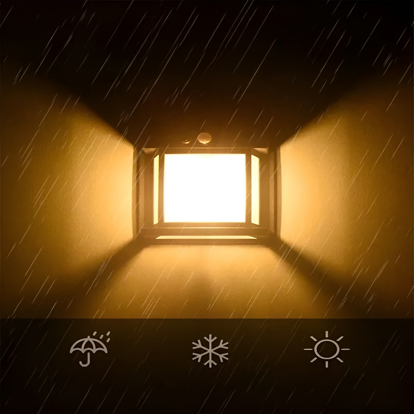 Outdoor Solar Wall Light – Eco-Friendly Design