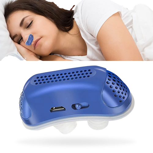 Lightweight Anti-Snoring Nasal Device for Sleep Breathing Aid