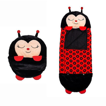 Cuddly Toy and Sleeping Bag Combo for Kids - Snuggle Buddy