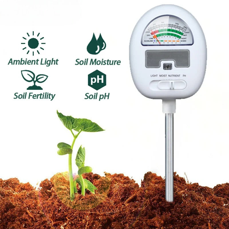 4-in-1 Intelligent Soil Tester for Accurate Plant Care Measurement