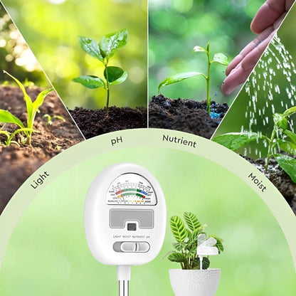 4-in-1 Intelligent Soil Tester for Accurate Plant Care Measurement