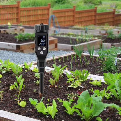 Bluetooth Soil pH and Temperature Measurement Device