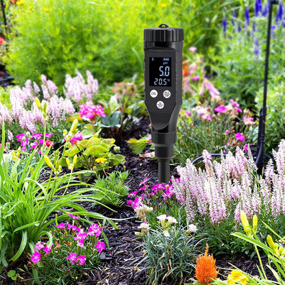 Bluetooth Soil pH and Temperature Measurement Device