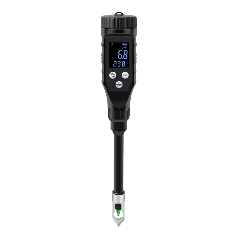 Bluetooth Soil pH and Temperature Measurement Device