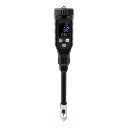 Bluetooth Soil pH and Temperature Measurement Device