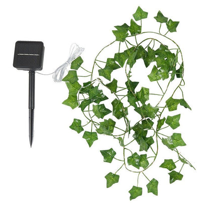 16ft LED Garden Vine Lights – Solar-Powered Outdoor String Lighting
