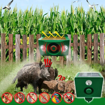 Eco-Friendly Pest Control System with LED Lights and Alarm