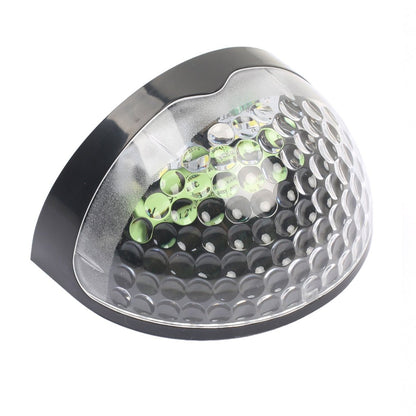 4-Pack Outdoor Solar LED Step Lights – Wall-Mounted Garden Illumination
