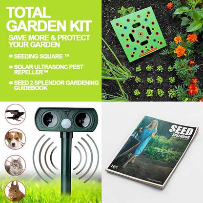 Solar Ultrasonic Deterrent for Birds and Animals | Quiet Outdoor Areas