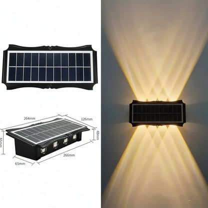 Weather-Resistant Solar Wall Lanterns with Dual Light Functionality