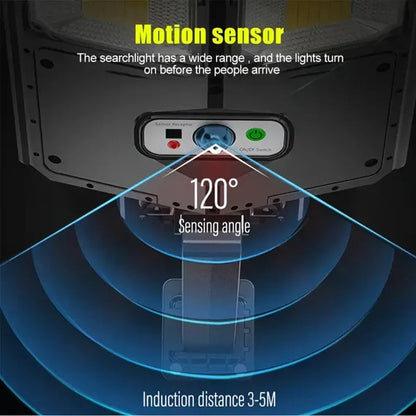 250W Motion Sensor Solar Street Light with High-Powered LED