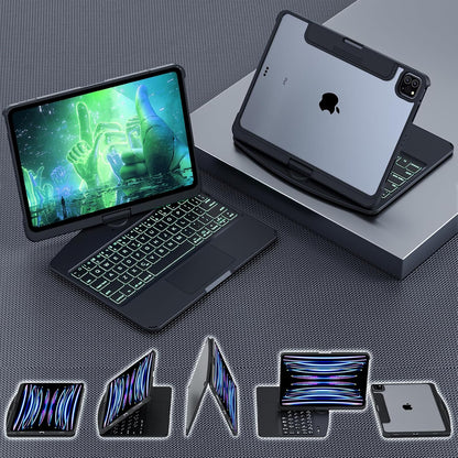 Versatile 360° iPad Keyboard Protector with TrackPad