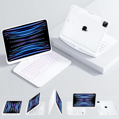 Versatile 360° iPad Keyboard Protector with TrackPad