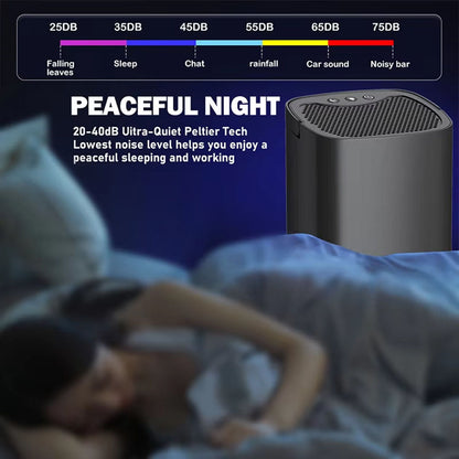 Compact Portable Dehumidifier for Home Use