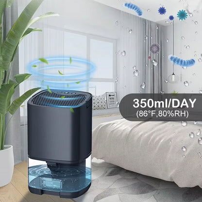 Compact Portable Dehumidifier for Home Use